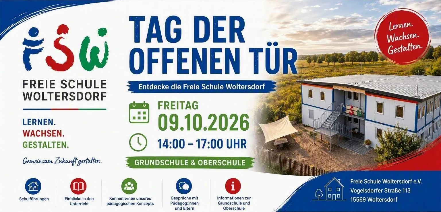 Tag der offenen Tür am 09.10.2026